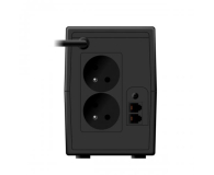Ever EASYLINE 850 AVR (850VA/480W, 2xPL, USB, AVR, LCD) - 241508 - zdjęcie 4
